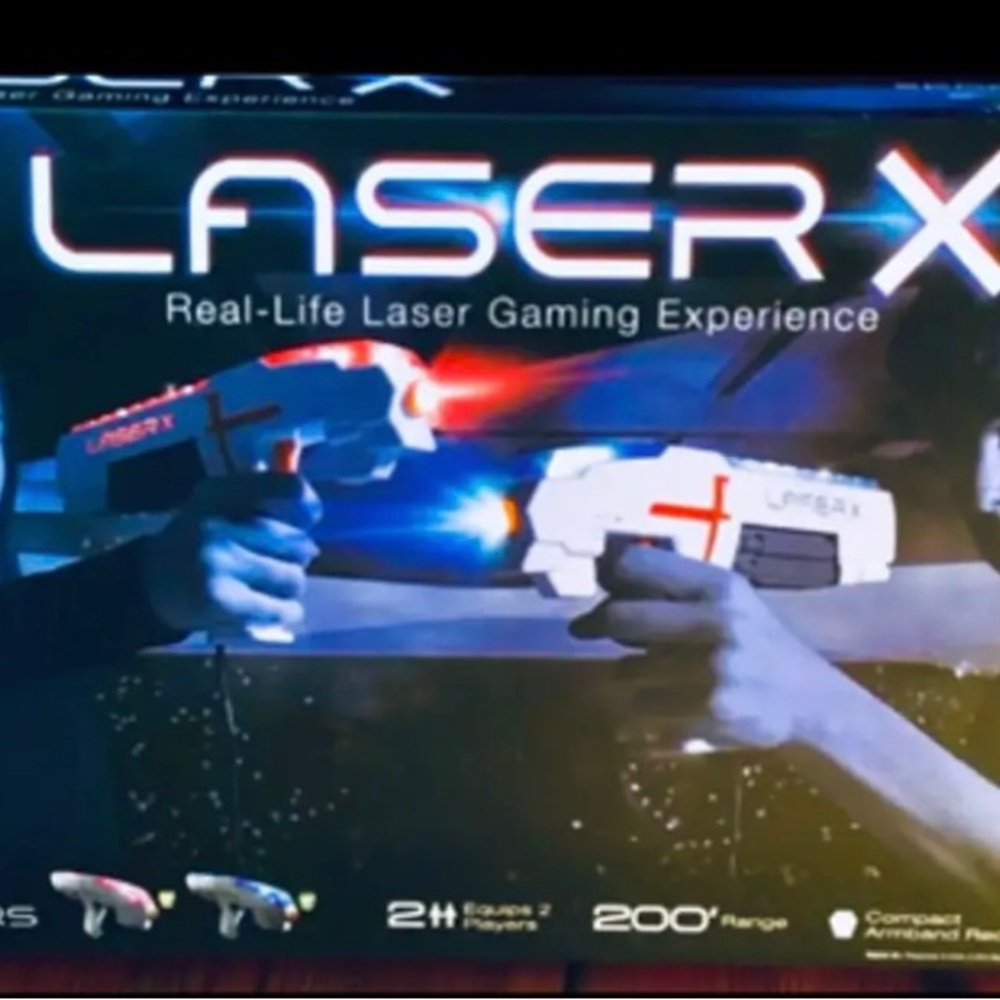 Laser X 2 Player Set Real-life Laser Gaming